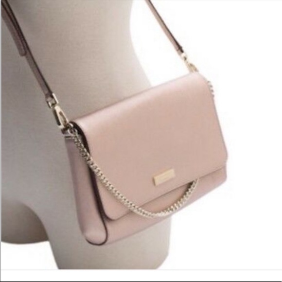 kate spade Handbags - NWT KATE SPADE Greer Laurel Rose Gold Crossbody